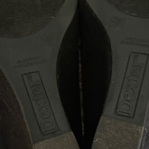 Dexter Classic Black Wedge Shoes - Picture 4 of 4